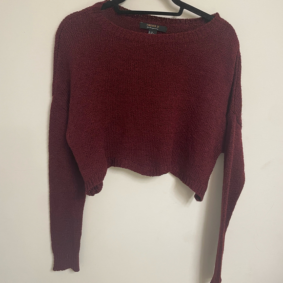 Forever 21 Cropped Sweater Size XS - Picture 1 of 4